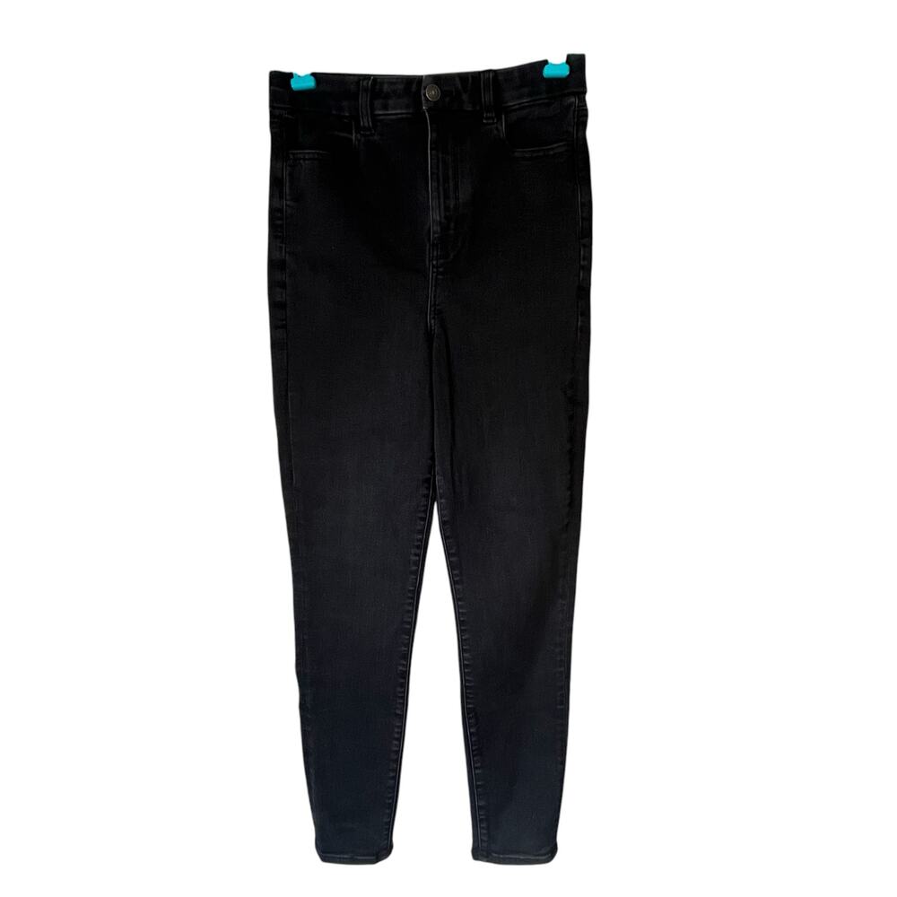 American Eagle Black Next Level Stretch Jegging Size 8 Regular